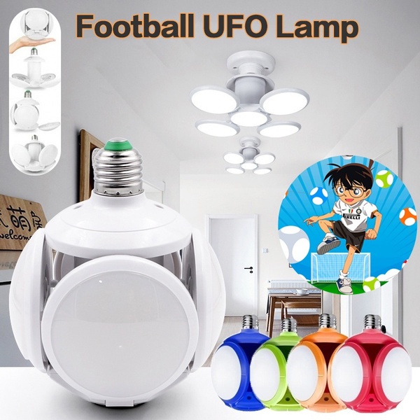 ZILLO Lampu LED 40 Watt Model Football Ufo Lamp 40Watt Bohlam Lampu LED 5in1 Lampu Bulat