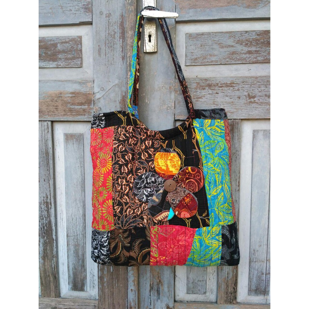 TAS LOVE-BATIK MURAH-BATIK WANITA-KAIN PERCA-DARI KAIN PERCA-KAIN PERCA MURAH