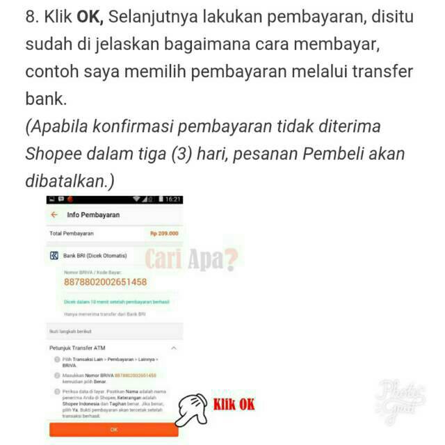 TUTORIAL BELANJA BAGI PEMULA