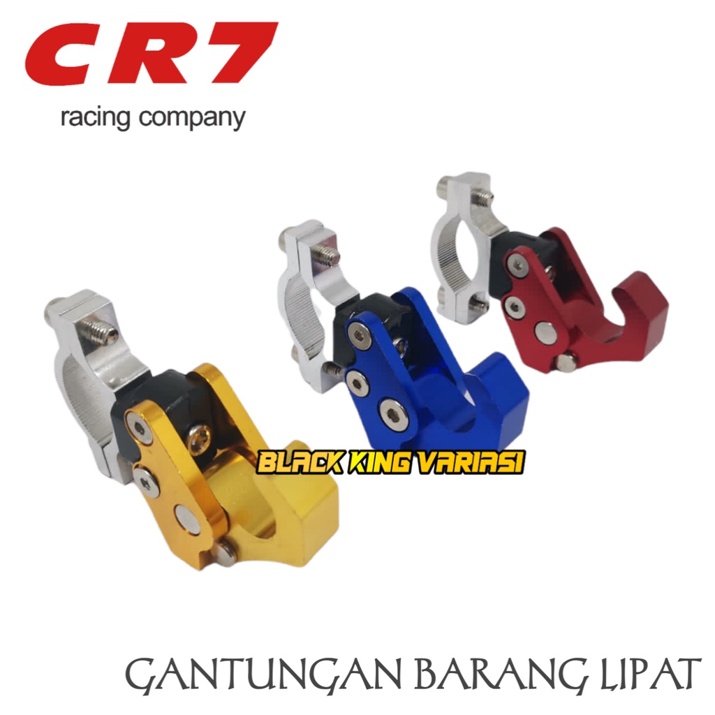 Gantungan Barang Motor Varias PCX ADV Nmax Honda Gantungan Hook Barang Jepit Di Stang Universal Cantolan Barang Motor CR7