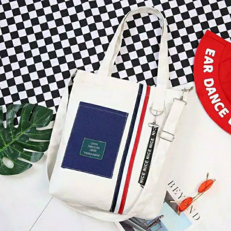 Tote Bag Wanita Simple Stylist Style SB LOVA PREMIUM BAYAR DITEMPAT