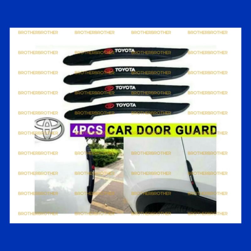 Door Guard Logo Toyota Pelindung Pintu Mobil