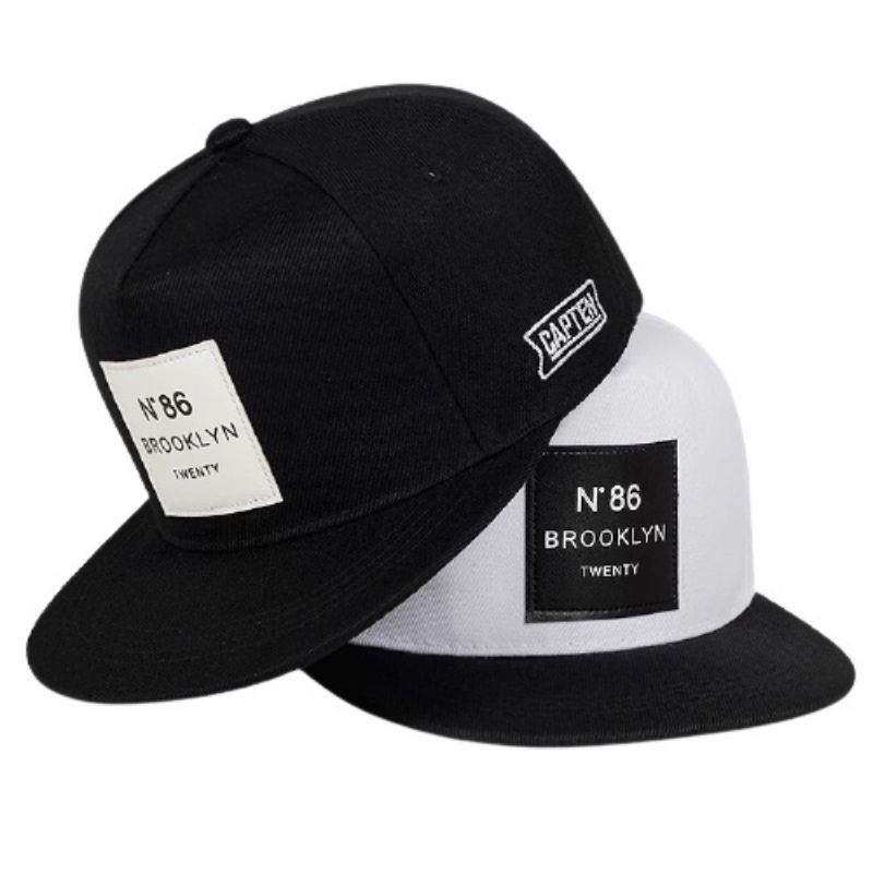 TOPI SNAPBACK DISTRO PRIA BROKLYN N86 ASLI MURAH - TOPI HIP HOP STYLE PRIA WANITA KEKINIAN.