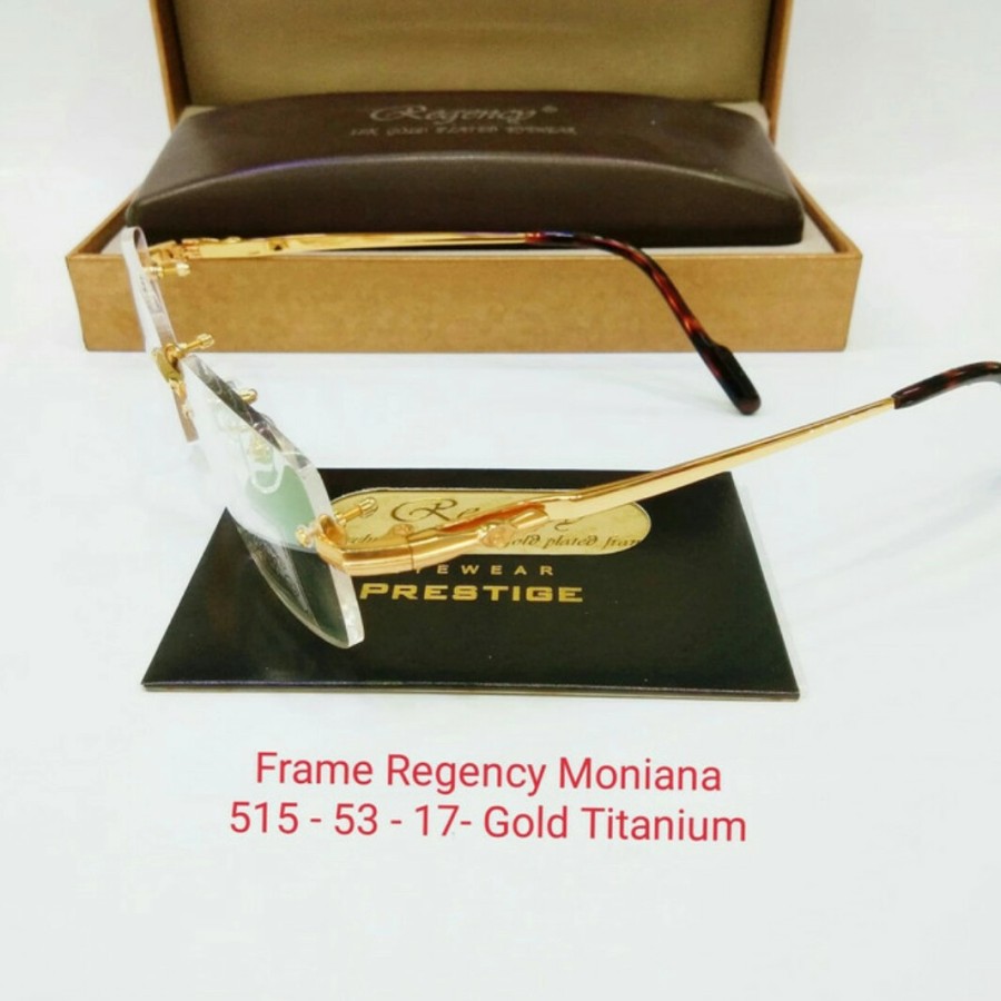 FRAME KACAMATA REGENCY RYMONT 515 GP 18K ORIGINAL