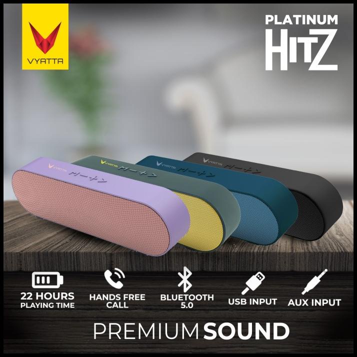Vyatta Platinum Hitz Tws Speaker - Stereo, Bluetooth, Usb/Tf-Mega Bass