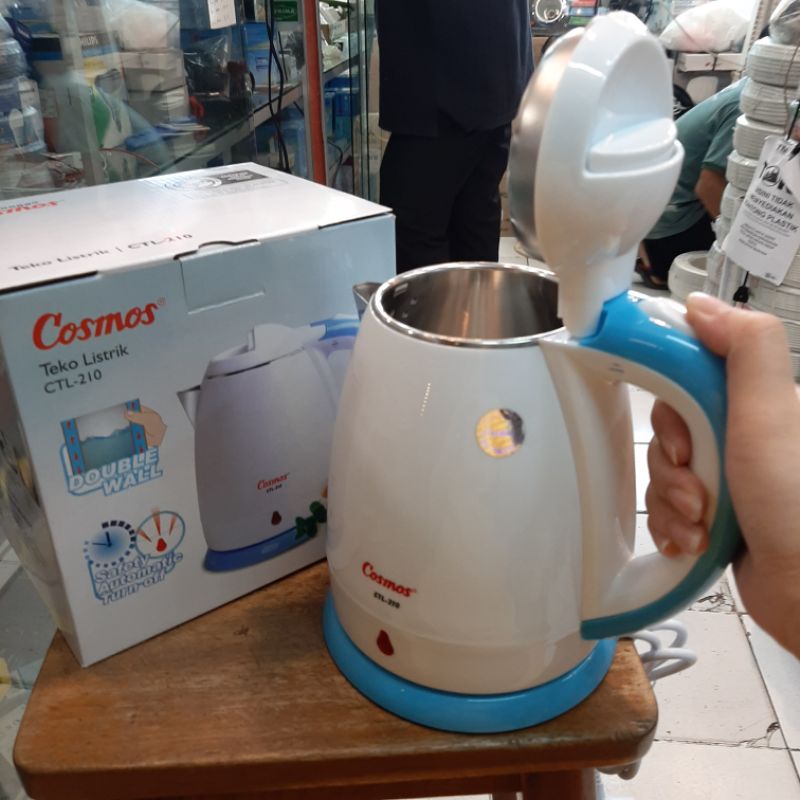 teko listrik ketel listrik pemanas air ketel hotel CTL 210 cosmos sanex hot pot