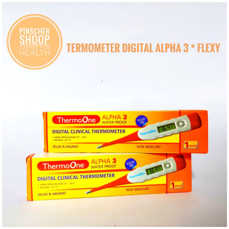 TERMOMETER DIGITAL ALPHA 3 FLEXY / LENTUR