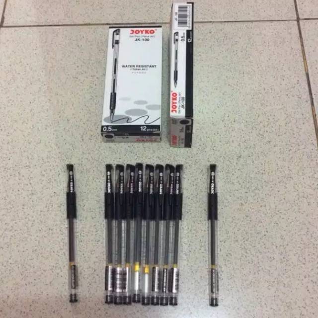 

Pulpen joyko Gel Jk100 Perbuah
