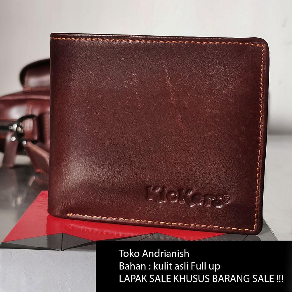 Lapak Khusus SALE OBRAL  Dompet kulit asli Pria