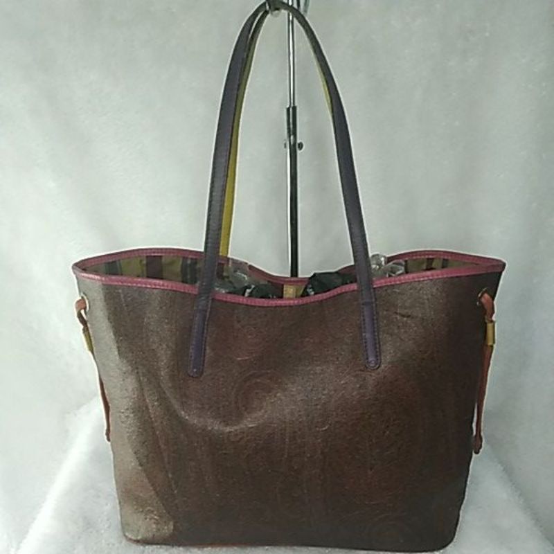 Tas wanita/ Tote bag/ Prelove Ball/Second Branded"ETRO" autentik made in Italy