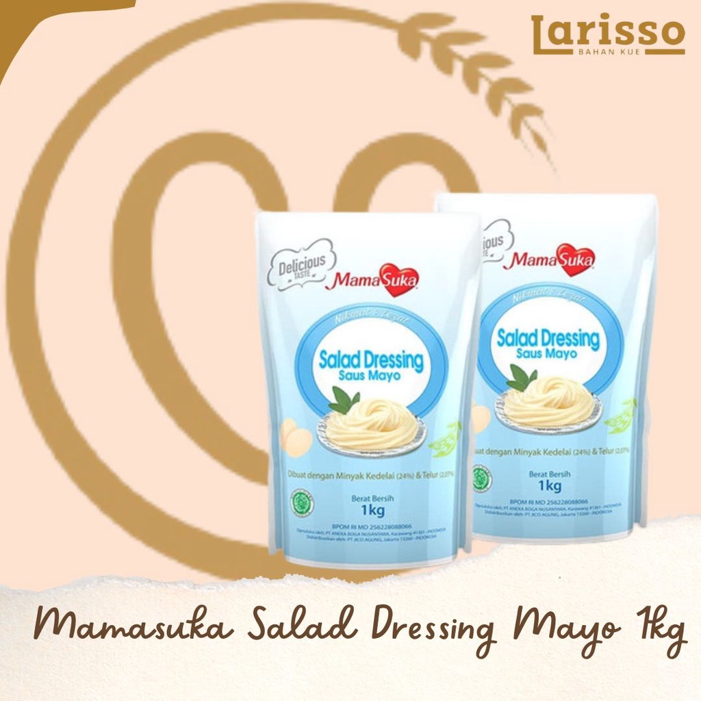 

MAMASUKA SALAD DRESSING SAUS MAYO 1KG