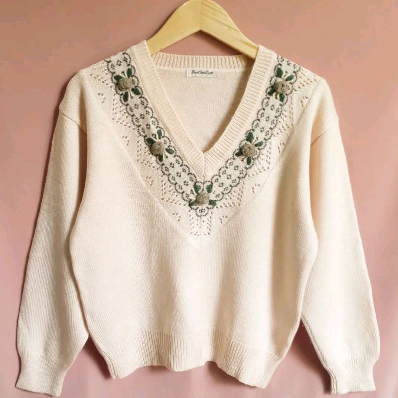 SECONDVOYAGE VINTAGE SWEATER / SWEATER RAJUT / RAJUT KOREA / RAJUT BRANDED