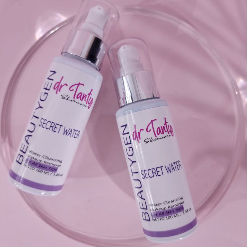 Beautygen secret water by dr Tanty skincare , micellar water utk kulit all skin type