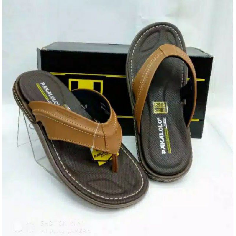 Sandal Kulit Sandal Casual Pria Pakalolo N-0941 Original