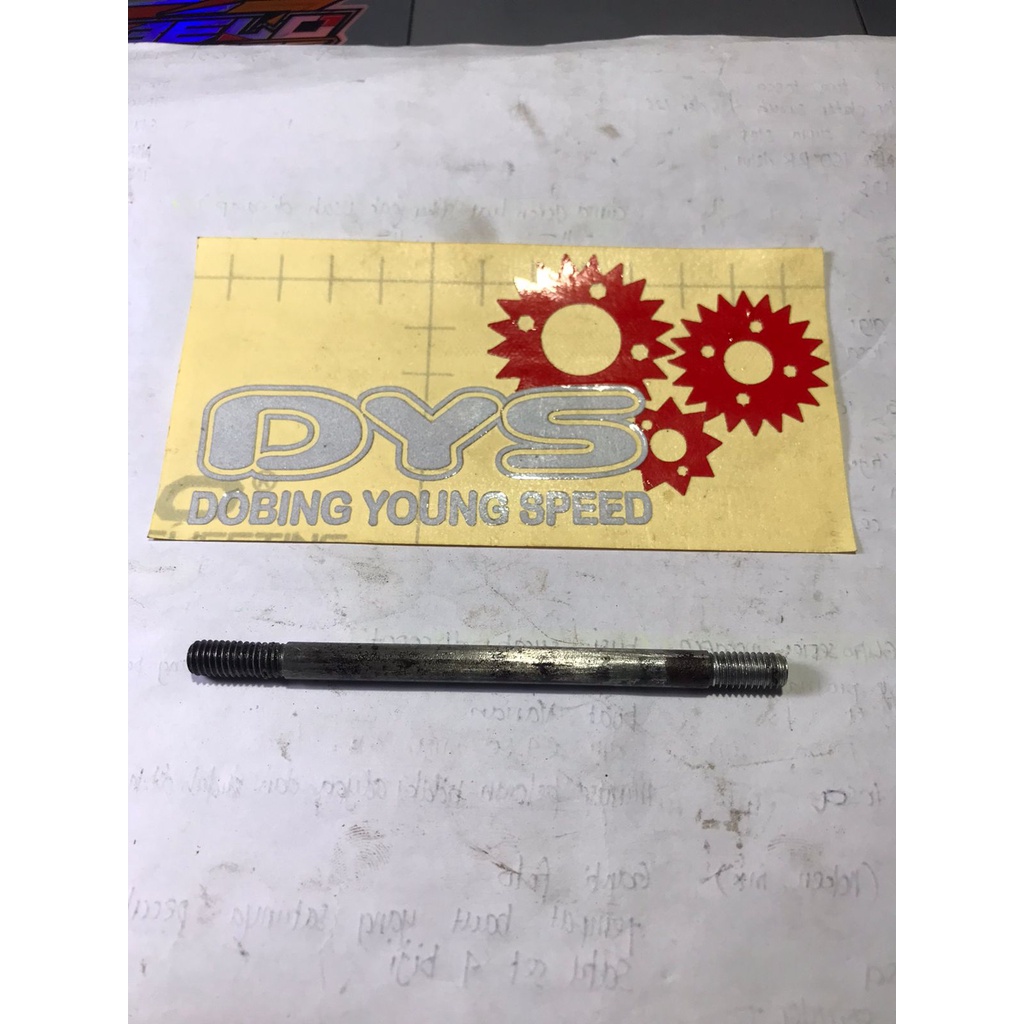 Baut tusuk tanam silinder mesin Qingqi 50cc baby matic