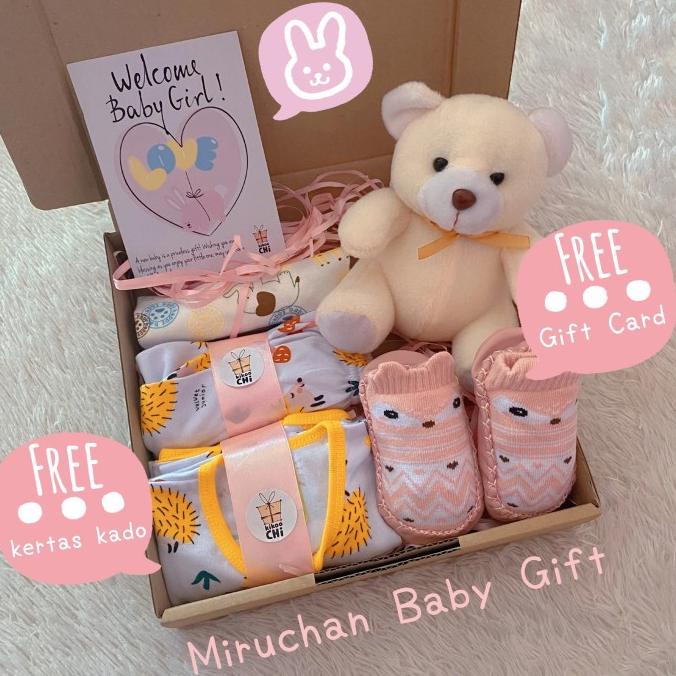 Kikoochi Miruchan - Hadiah Kado Bayi Hampers Baby Lahiran Kelahiran