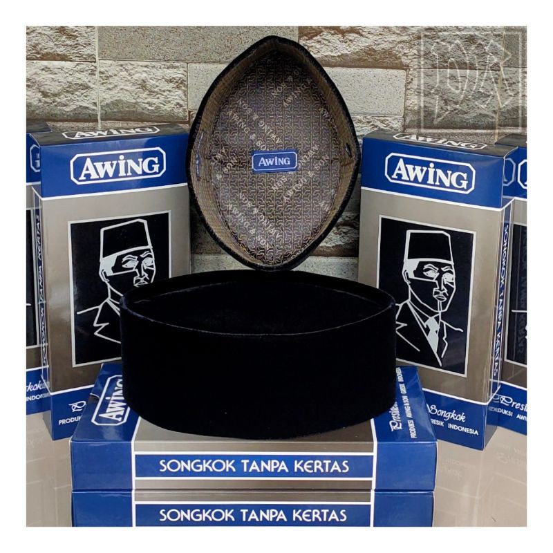 PECI SONGKOK KUPYAH NASIONAL AWING 1000% ORI TANPA KERTAS