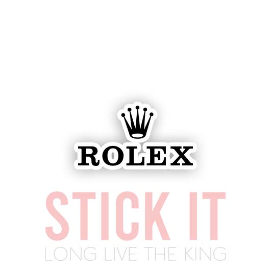 

Stiker Rolex sablon setrika DTF kaos baju sticker fashion 55