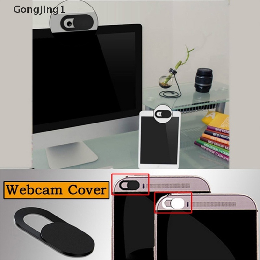 Gongjing1 Stiker Pelindung Privasi Ultra Tipis Untuk Webcam