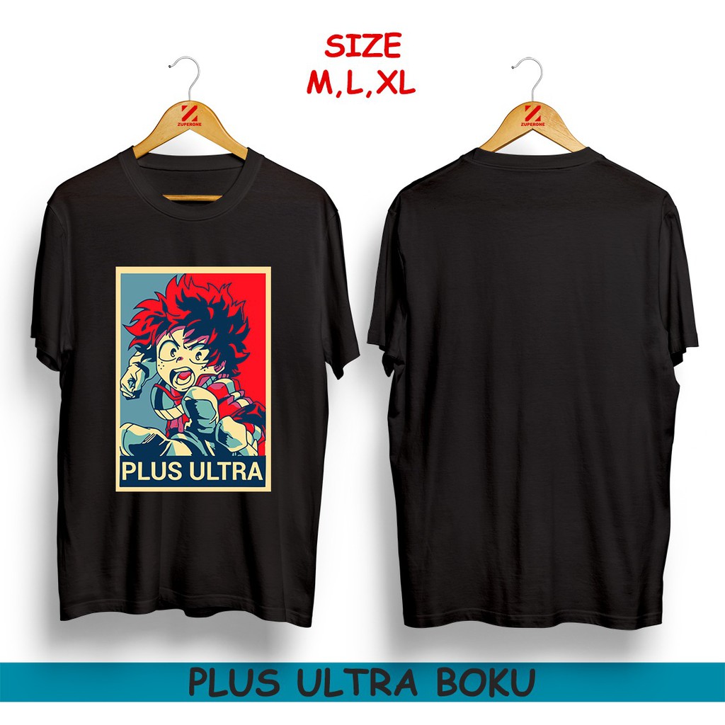 KAOS PLUS ULTRA BOKU / KAOS BOKU NO HERO / KAOS ANIME