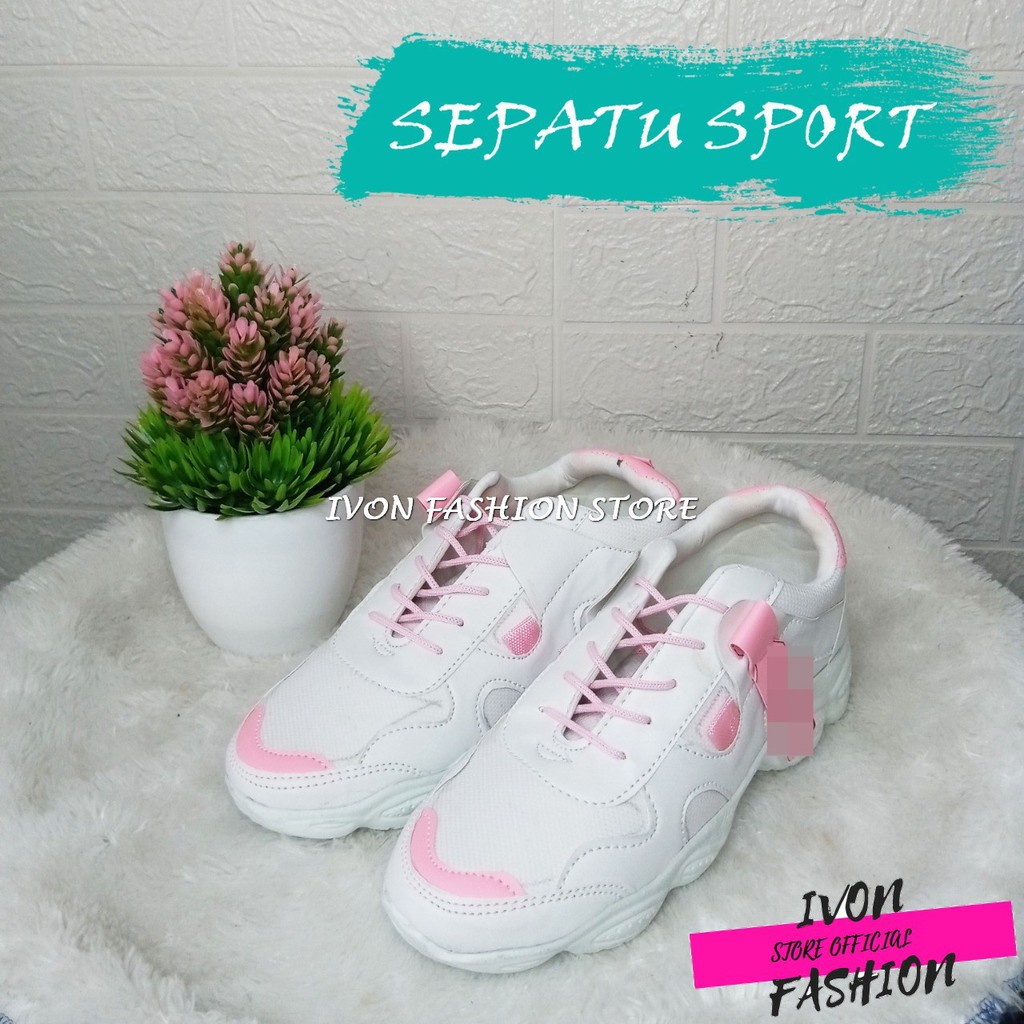 Sepatu Olahraga Fashion Korea Model TBO Sepatu sport Wanita Murah Bisa COD