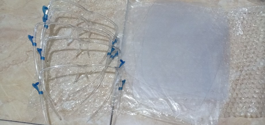 Face Shield Model Kacamata Nagita