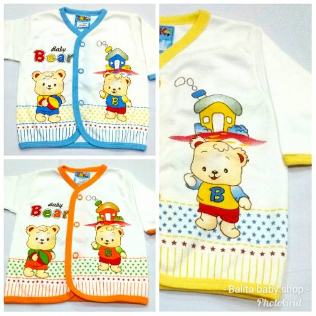 Baju bayi newborn Zoko lengan panjang