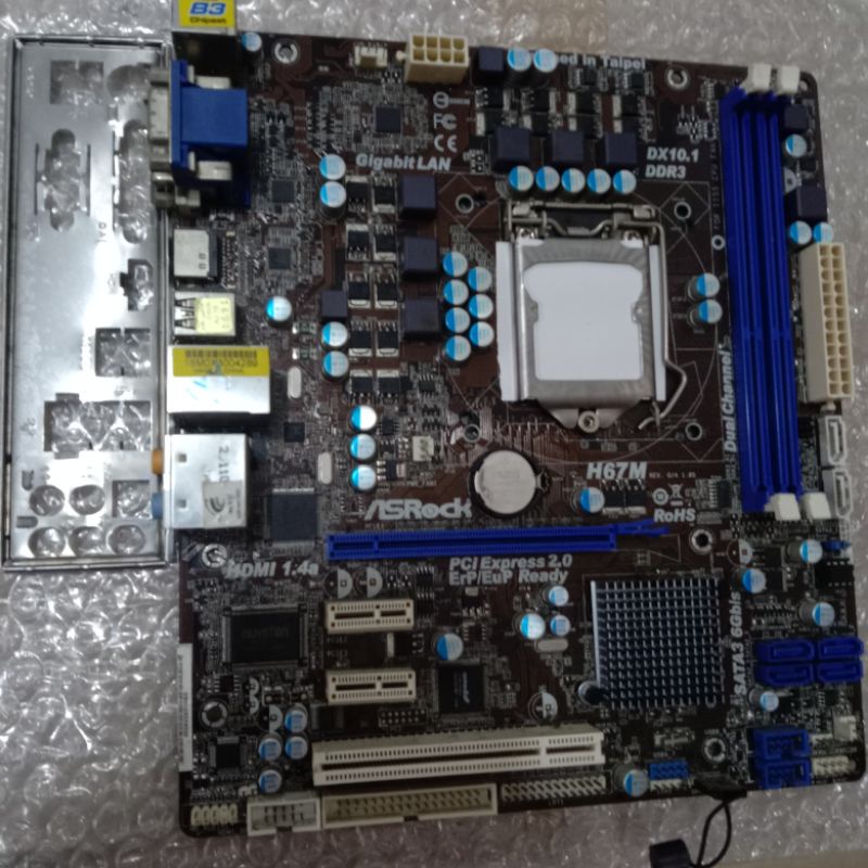 ready Matherboad ASRock LGA 1155 h67M