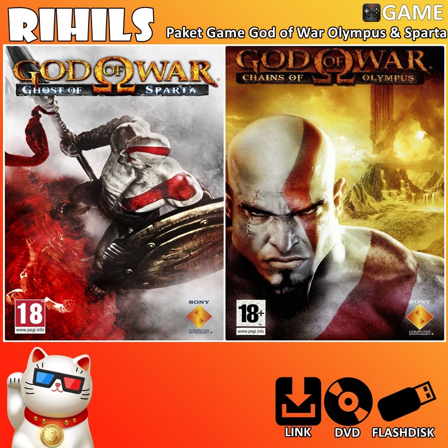 God of War Olympus & Sparta Game PC Ringan untuk Komputer Laptop