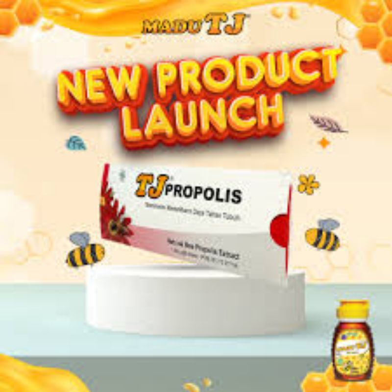 TJ PROPOLIS  1 AMOLOP ISI 5 KAPLET || MADU TJ PROPOLIS || PROPOLIS 100 %