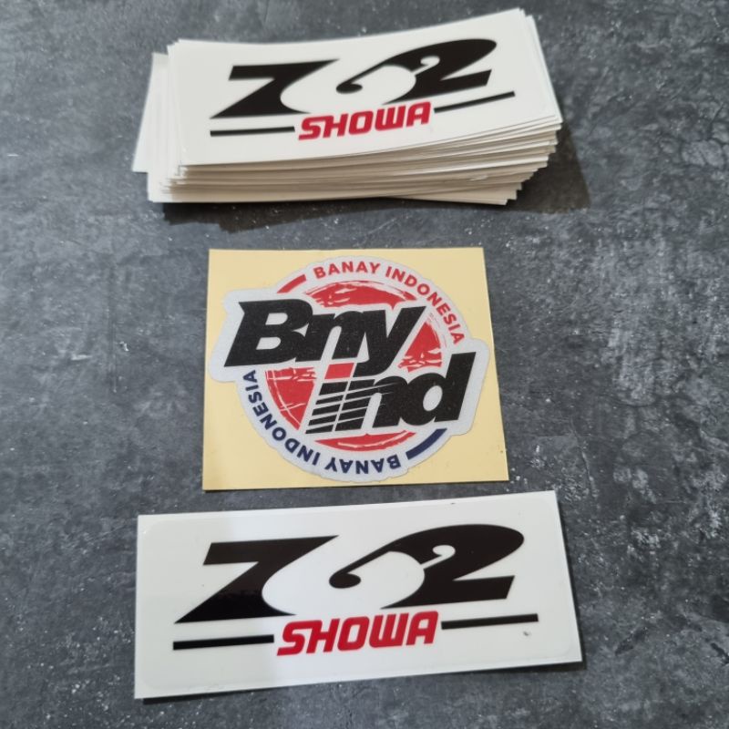 STICKER SHOCK Z62 SHOWA TRANSPARAN