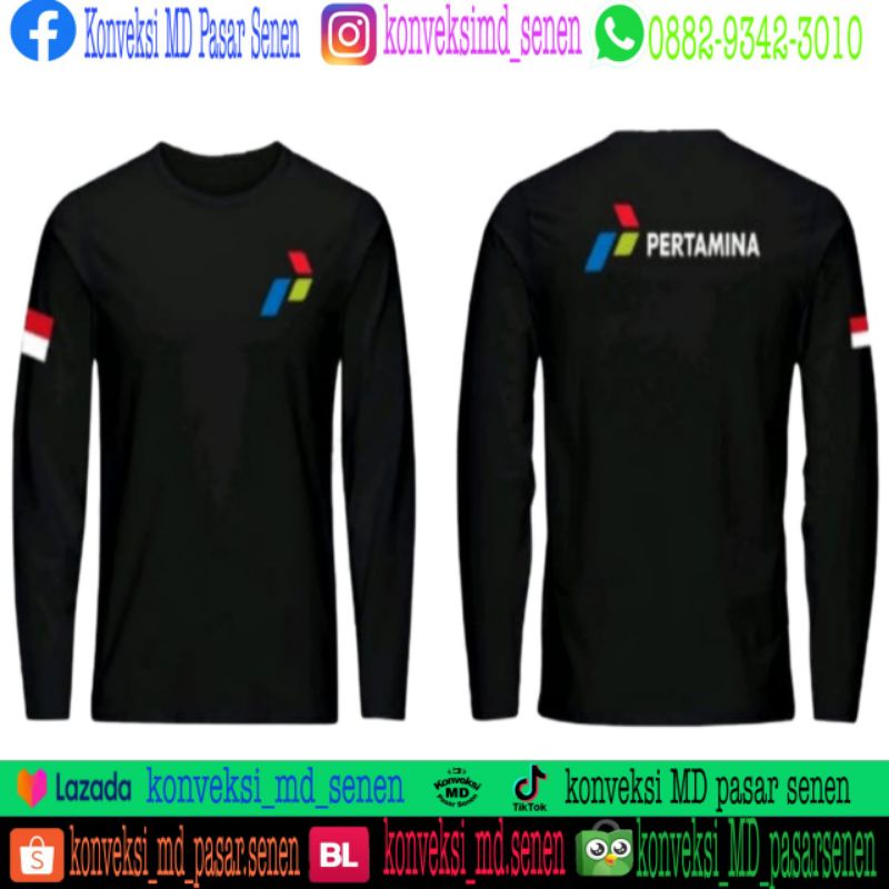 kaos Pertamina/baju Pertamina/kaos Pertamina