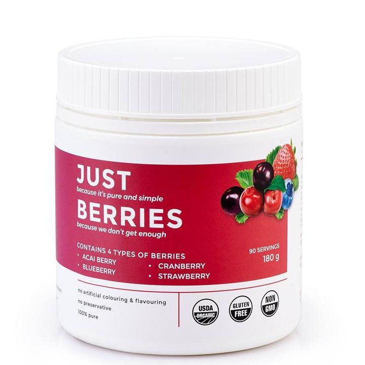 Rea Superfood Organic Just Berries 180g