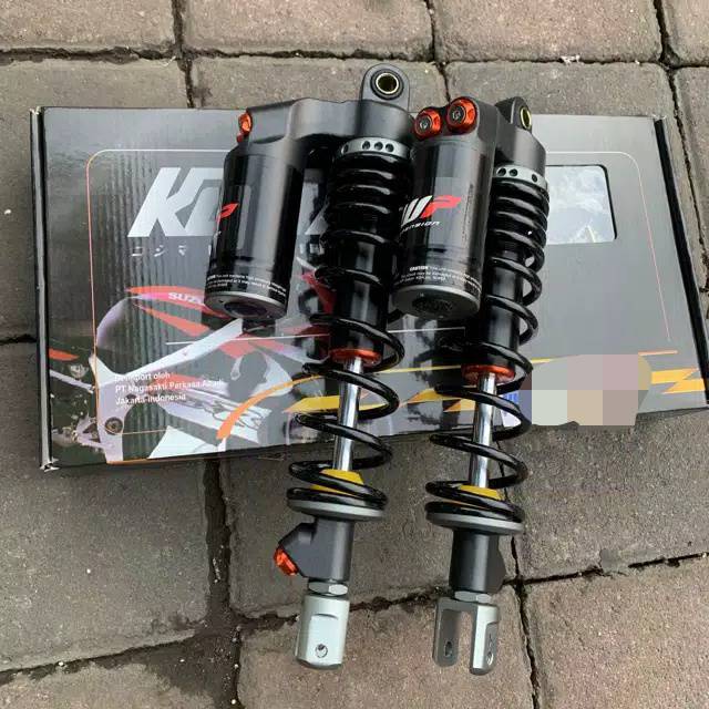SHOCK SHOK BREAKER KOJIMA COPY WP MATIC DOUBLE SHOCK 340MM BLACK NMAX/PCX 150 LOKAL 2018/2019