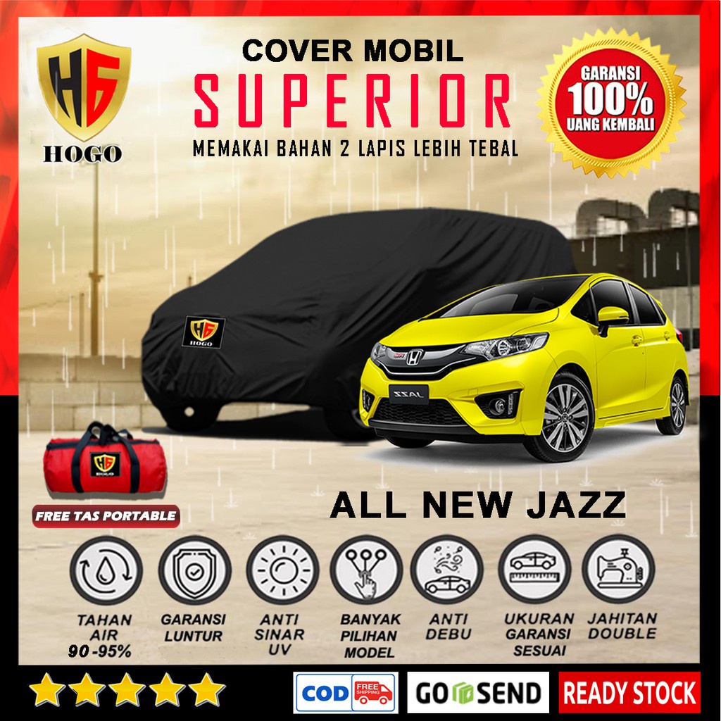 Jual Cover Sarung Mobil All New Jazz Outdoor / Selimut Mobil Jazz RS