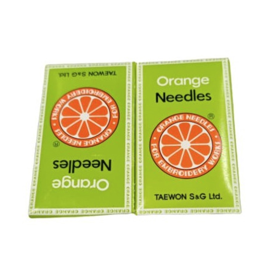 Jarum Jahit Orange SMx1014B Orange Needles MY Flatseam