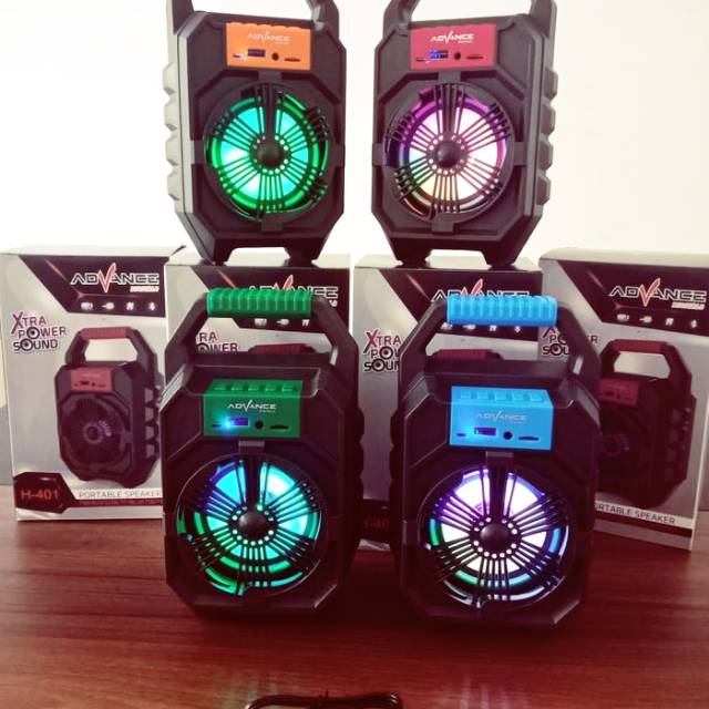 SPEAKER ADVANCE MP3 DAN BLUETOOTH ADVANCE H401