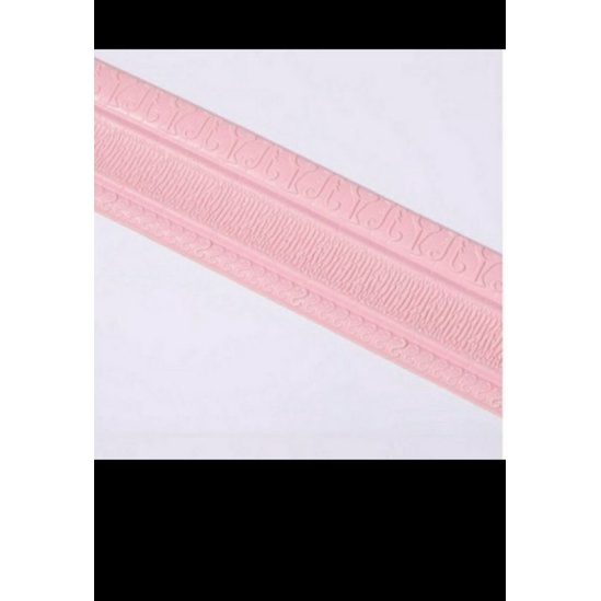 wallpaper foam 3d List / wall sticker list-Pink Y005