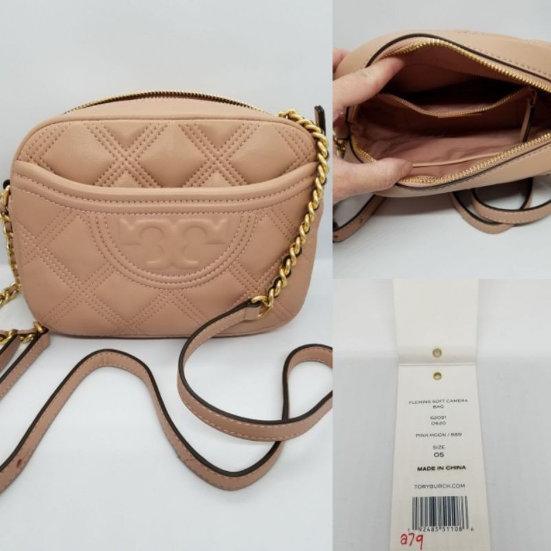 Tb fleming camera bag pink moon