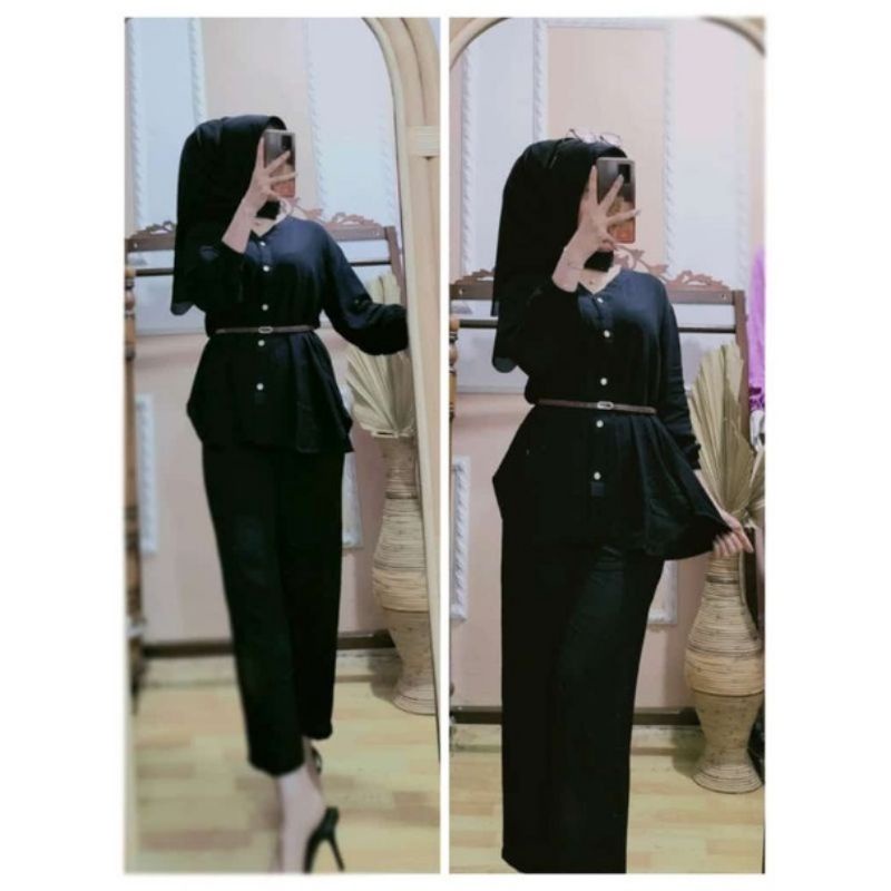 ONE SET AMANDA CRINKLE PREMIUM// ONE SET WANITA KEKINIAN