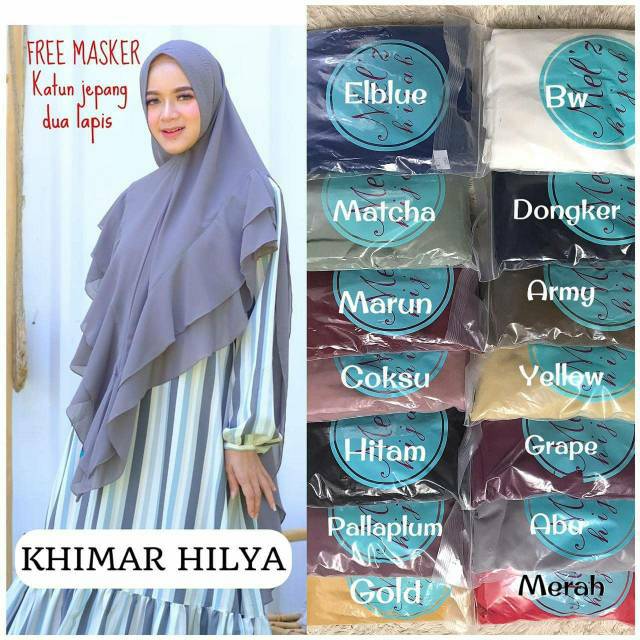Best seller - Khimar Hilya by melz hijab