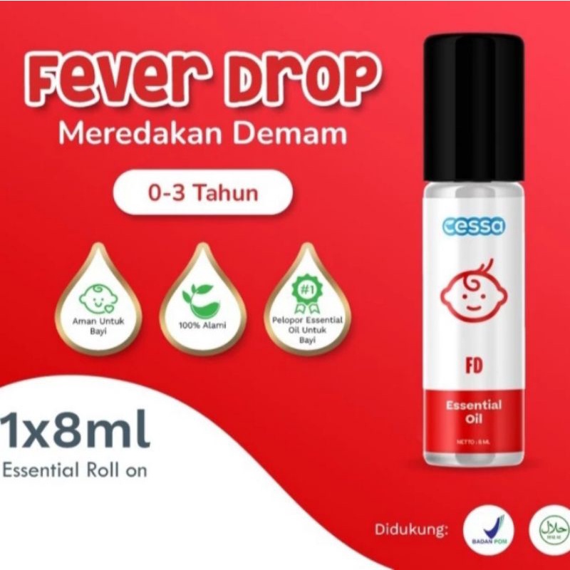 Cesa Cessa Fever Drop / Minyak Penurun Panas Bayi