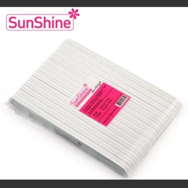 Kikir Pengkilap Kuku Import 2 sisi/Super Shine Nail Buffer