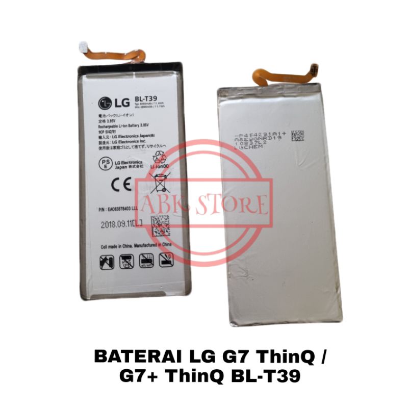 BATRE BATERAI BATTERY FOR LG G7 / G7+ THINQ BL-T39