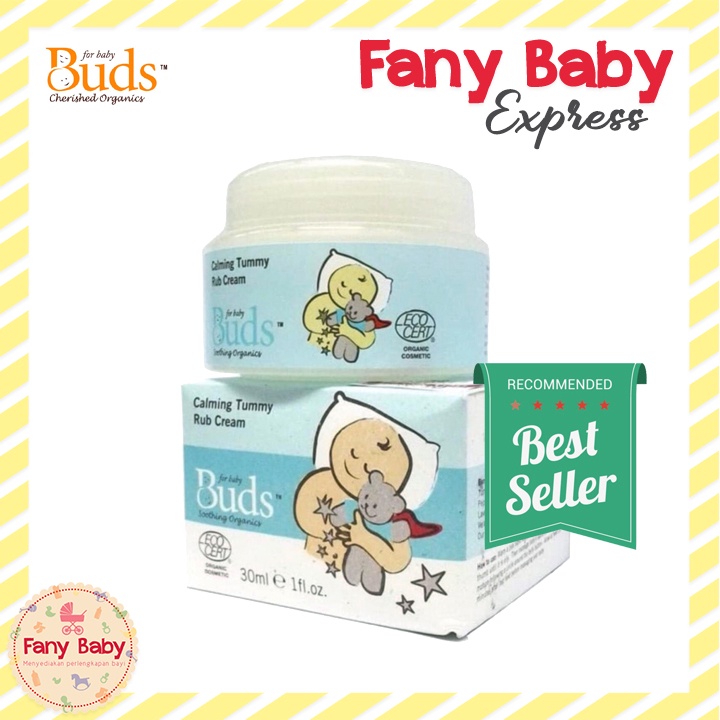 BUDS SOOTHING ORGANICS CALMING RUB BABY / WITH ALOE VERA &amp; ORGANIC ESSENTIAL OILS [BEST SELLER]