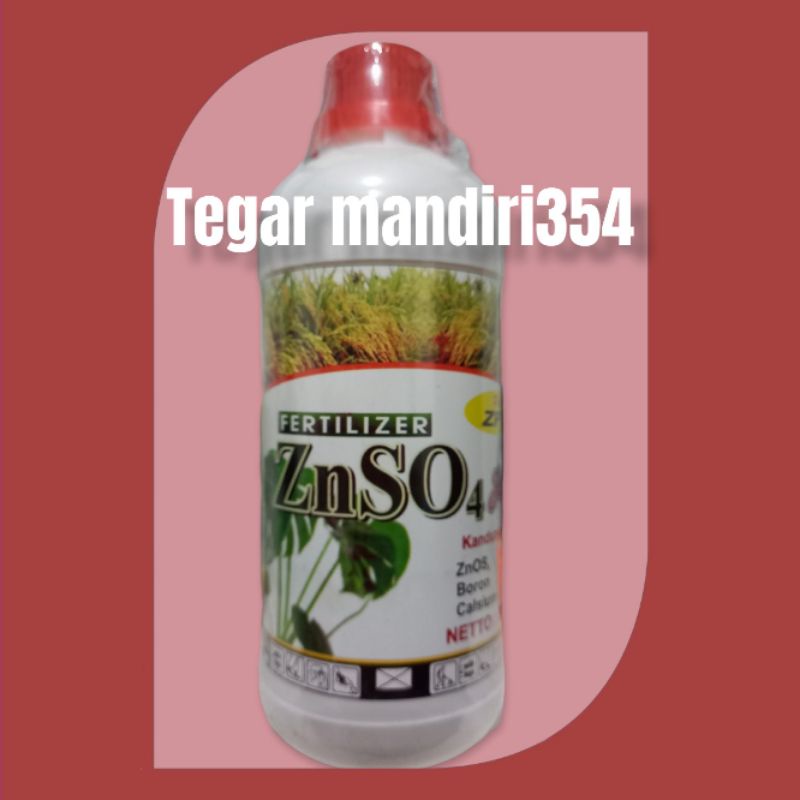 pupuk fertilizer znso4 plus zpt cair / zn / zink sulphate