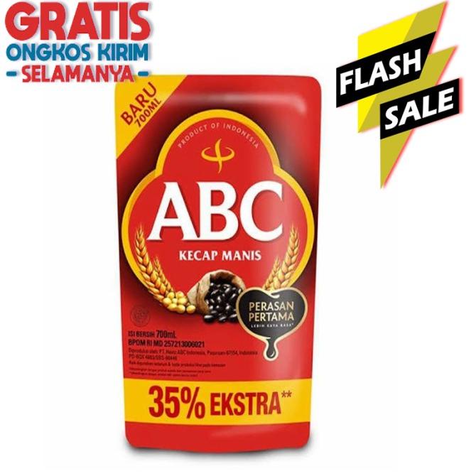 

Diskon Kecap manis ABC 700 ml Refill + isi lebih banyak 35% Diskon