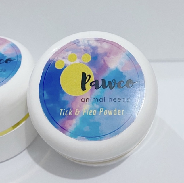 Pawco Bedak Anti Kutu Kucing Anjing Pet Cat Dog Tick Flea Powder Obat Pengobatan Perawatan