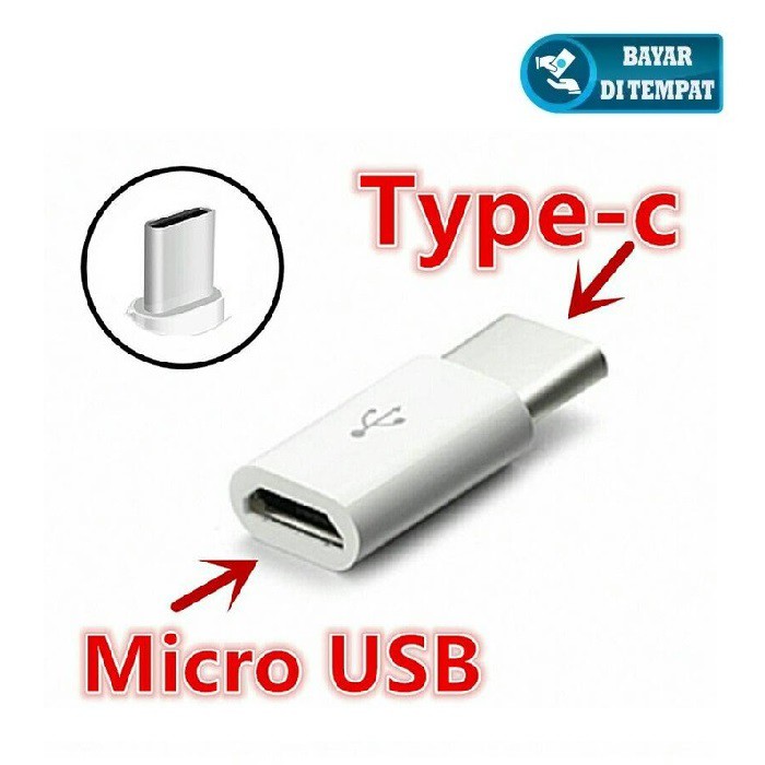 CONVERTER MICRO USB TO TYPE-C / Micro USB Connector to Type C