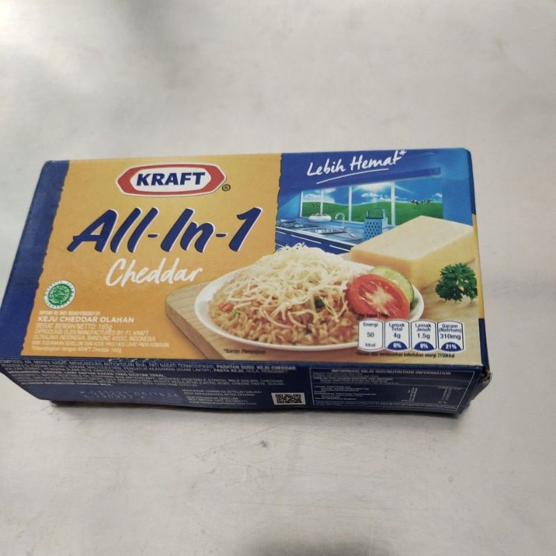 

Kraft All in 1 keju chedder